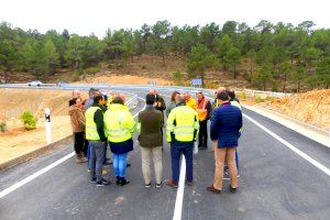 Una obra hecha realidad y de gran demanda en la provincia de Valencia: abierta al tráfico la CV-35 entre Titaguas y Aras de los Olmos