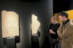 El Museo Dámaso Navarro ya expone una yesería andalusí recuperada en las excavaciones de Puça y que ha sido restaurada
