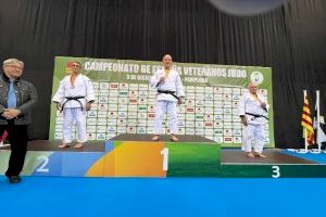Judokan Alboraya se alza con 5 medallas en el Campeonato de España de Veteranos