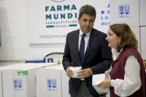 Carlos Mazón destaca la labor de Farmamundi como ejemplo de solidaridad valenciana