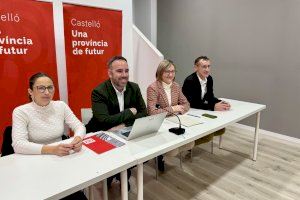 El PSPV-PSOE presenta 230 esmenes als pressupostos de la Generalitat per a la província de Castelló