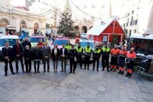 Castelló posa en marxa des de hui un dispositiu especial de seguretat i neteja a la ciutat amb motiu de les festes nadalenques