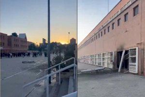 Una explosión en un instituto de Valencia deja importantes destrozos