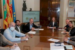 Ayuntamiento y CD Castellón activan la mesa de trabajo para avanzar en el convenio de cesión de uso de las instalaciones de Castalia