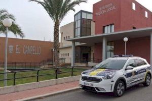 El Ayuntamiento de El Campello felicita públicamente a 17 agentes de la Policía Local por su intervención en actuaciones de emergencia