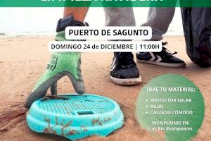 La concejalía de Playas organiza una jornada de limpieza de playas navideña
