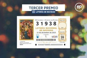 El tercer premi de la Loteria de Nadal cau íntegre a Biar (Alacant)