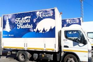 Alicante organiza 60 equipos de mecanizados con 82 personas para reforzar la limpieza esta Navidad