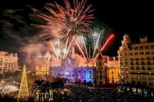 Fita històrica a Espanya: València acomiadarà 2023 amb el llançament simultani de quatre castells de focs artificials