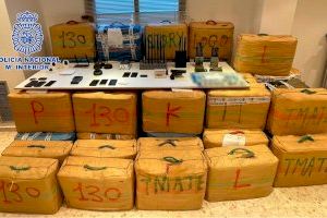 VÍDEO | Colp contra la droga a Alzira i València: confisquen dues tones d'haixix i cau una perillosa banda de narcotraficants
