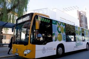 El autobús urbano 'Ecobus' ya circula por Manises