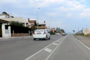 Burriana alega al proyecto de las escolleras de Costas para conservar un carril de circulación y el aparcamiento en el Grao