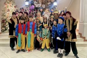 Sus majestades los Reyes Magos de Oriente visitan la Diputación de Alicante
