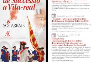 Vila-real acogerá el I Congreso Internacional de Entidades de Recreación Histórica del siglo XVIII