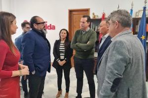 Rubén Alfaro y Salvador Navarro se comprometen a impulsar la colaboración entre el Ayuntamiento de Elda y el tejido empresarial