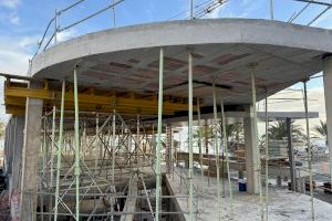 Avanzan a buen ritmo las obras de construcción del nuevo Centro Social de Arenales del Sol de Elche