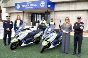 La Policía Local de Almassora apuesta por los vehículos eléctricos con dos nuevas motos
