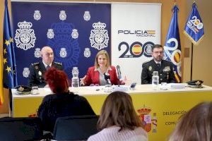 La Policía Nacional presenta los actos conmemorativos del Bicentenario en la Comunitat Valenciana