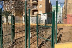 Borriana trasllada un parc caní per a acabar amb les molèsties als veïns