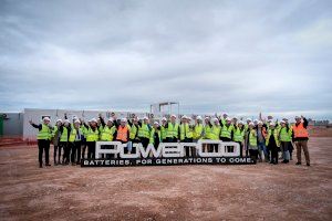 Sagunto recibe a los primeros trabajadores de las nuevas oficinas de PowerCo en los terrenos de la gigafactoría de baterías