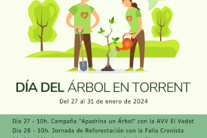 El Ayuntamiento de Torrent celebra el Día del Árbol en la Comunitat Valenciana con especial atención al Olmo