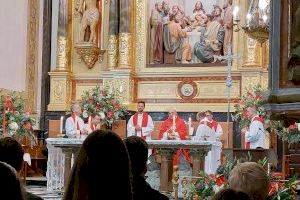 El Arzobispo oficia la última misa del triduo dedicado a San Sebastián en Polinyà de Xúquer
