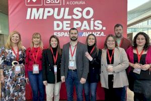 El PSPV de Castelló ‘exporta’ a A Coruña la seua experiència per a enfortir el projecte socialista a Espanya amb una destacada delegació
