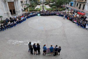 Los escolares de Burriana se suman al Día por la Paz