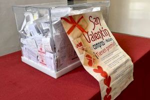Nules llancça la campanya de Sant Valentí per a promoure les compres al comerç local