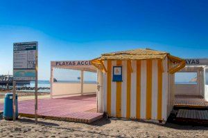 Benidorm pone a punto las playas para la primera gran cita turística del año