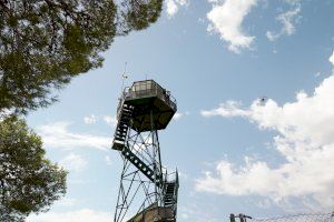 El Ayuntamiento de Paterna adapta la Torre de Vigilancia forestal de La Vallesa a la nueva normativa de uso y seguridad estructural