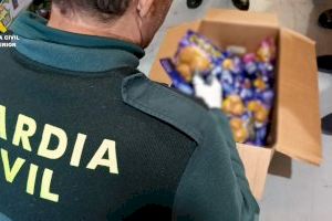 La Guardia Civil interviene en Valencia diez toneladas de alimentos no aptos para la comercialización