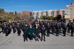 El Ayuntamiento de València pone en marcha la nueva Unidad de Seguridad, Apoyo y Prevención de la Policía Local