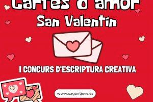 Abierto el plazo para participar en el concurso de escritura creativa de cartas de amor de Sagunto