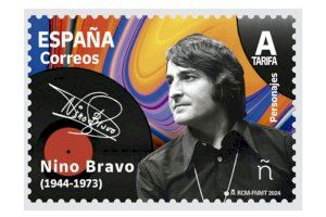 Nino Bravo también tiene su sello en Correos con una firma del cantante de Aielo de Malferit