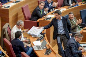 Carlos Mazón reclama el apoyo de la oposición para defender los intereses de los valencianos ante el Gobierno central