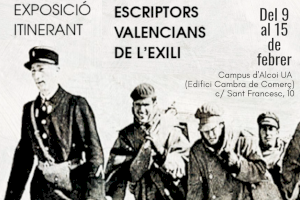 La UA commemora l’Any dels Escriptors Valencians de l’Exili al campus d’Alcoi