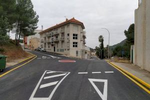 El Ayuntamiento de Olocau mejora el pavimento y la seguridad de la avenida Font del Frare y las calles adyacentes
