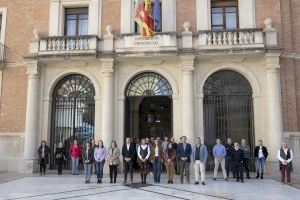 La Diputació de Castelló mostra la seua condemna al crim de violència masclista d'Alfàs del Pi