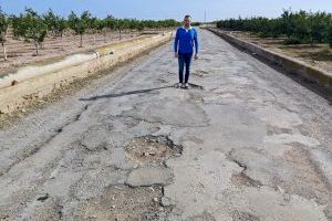 El PP de Nules eleva al pleno la defensa del campo y reclama inversiones para mejorar las condiciones de los caminos rurales