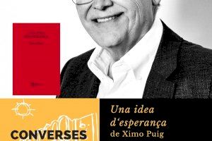 Ximo Puig presenta el próximo martes en Xàtiva su libro «Una idea d’esperança»