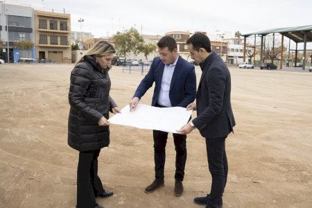 La Diputación remodelará la plaza junto al mercado de Les Alqueries con un pavimento apto para los festejos taurinos