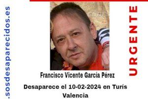 Buscan a un hombre de Turís que lleva dos días desaparecido
