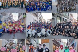 El pasado fin de semana Utiel se vestía de Carnaval y llenaba las calles de color, música y diversión