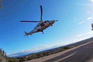 Rescate VIP: un helicóptero y tres ambulancias por la rotura de tobillo de un alto cargo de la Generalitat