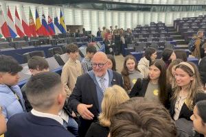 El IES Sixto Marco en el Parlamento Europeo en Estrasburgo