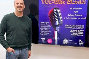 Los Salones Princesa acogen el próximo viernes la primera competición de 'poesía slam' que se celebra en Elda