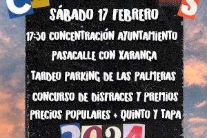 Vuelve el Carnaval a Burjassot con los clavarios de Sant Roc 2024