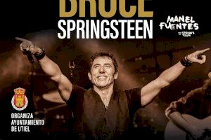 Manel Fuentes y su banda hacen parada en Utiel con su tributo homenaje a Bruce Springsteen