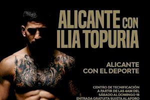 Alicante instala una pantalla gigante en el Centro de Tecnificación para seguir el combate de Ilia Topuria por el título mundial de la UFC